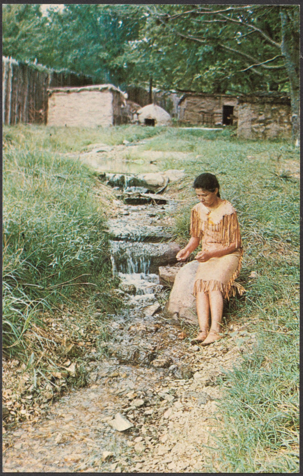 A Cherokee woman, Boston Public Library - undated