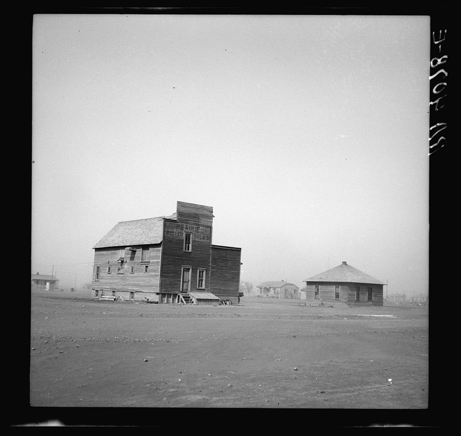 Dust storm. Boise City, Oklahoma