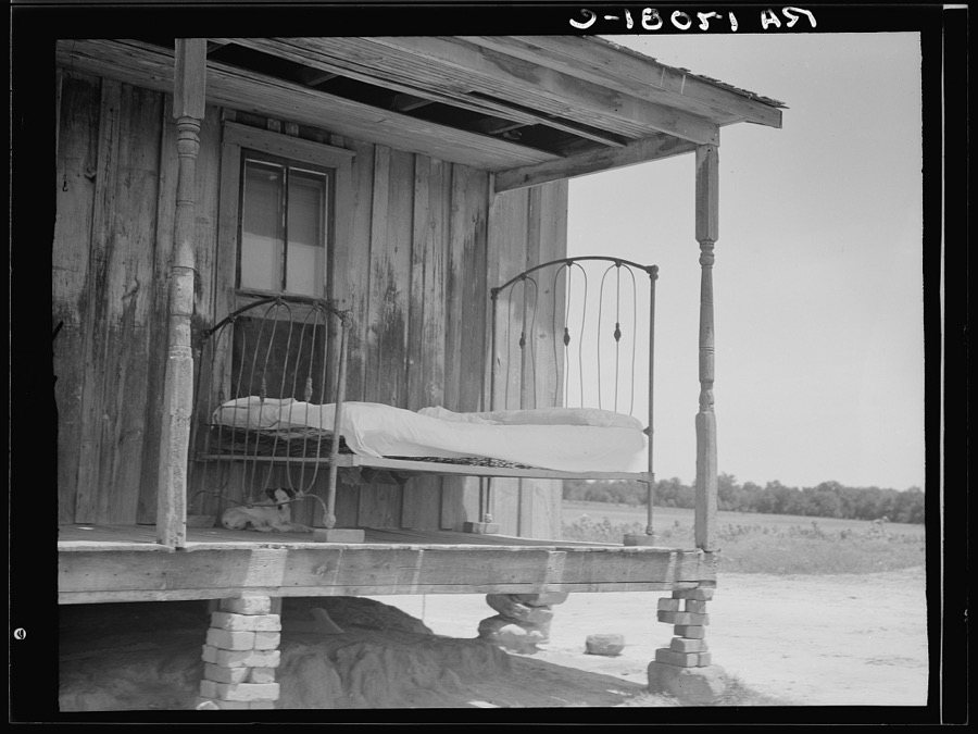 Home of white tenant farmer family. Newport, Oklahoma