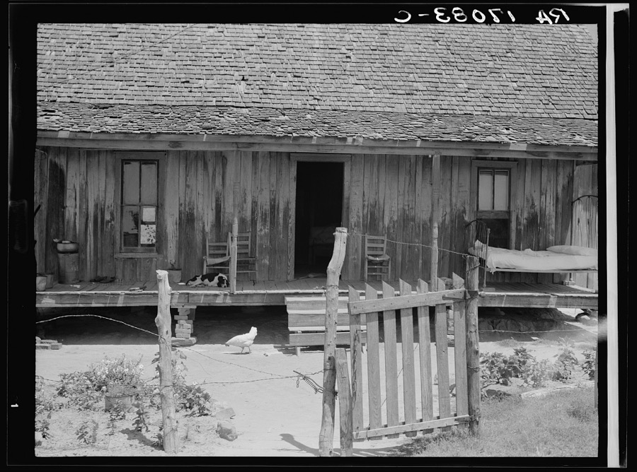 Home of white tenant farmer family. Newport, Oklahoma