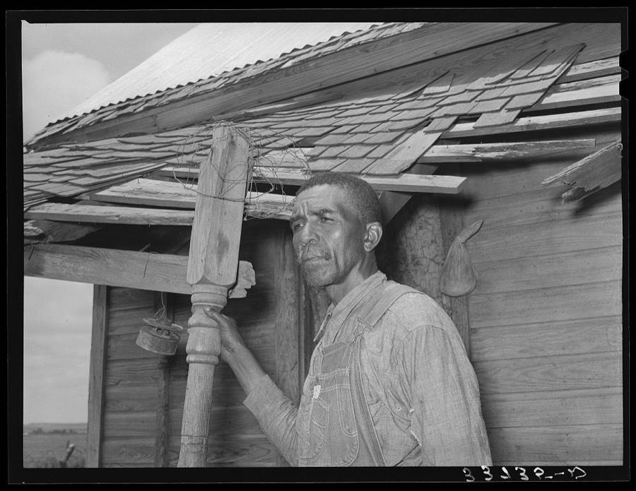 Tenant farmer of absentee owner. Muskogee County, Oklahoma