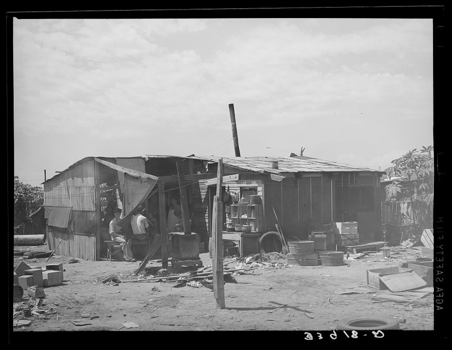 Residents of camp near Mays Avenue. Oklahoma City, Oklahoma. See general caption no. 21