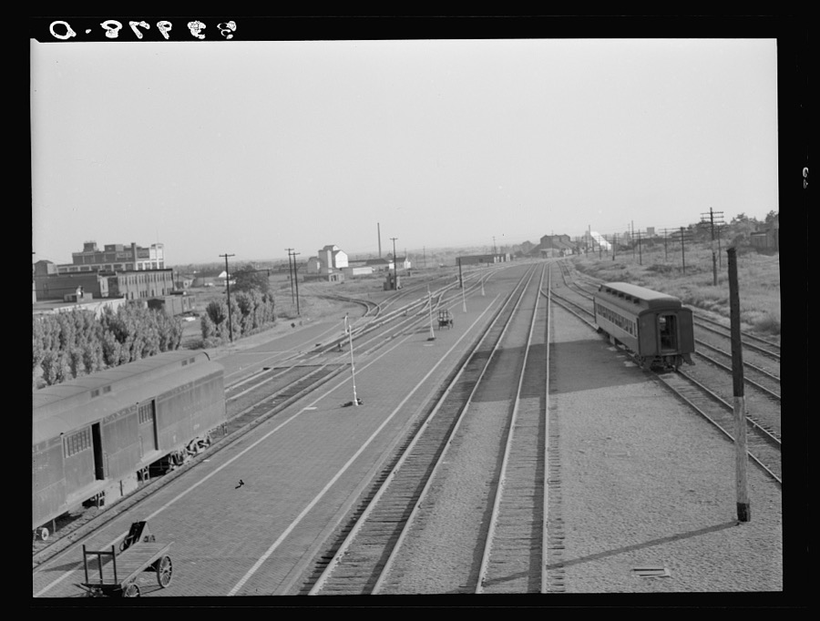 Railroad yards. Muskogee, Oklahoma