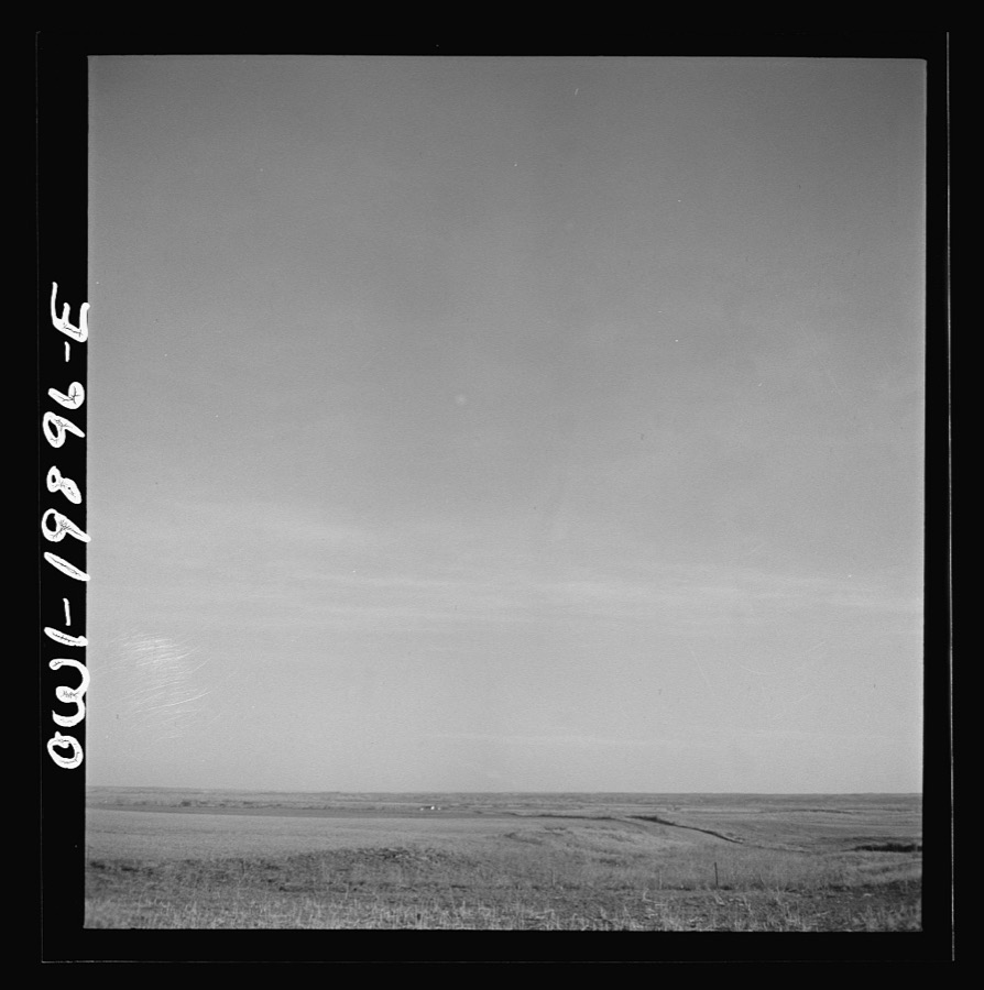 Woodward, Oklahoma. Dry steam along the Atchison, Topeka, and Santa Fe Railroad