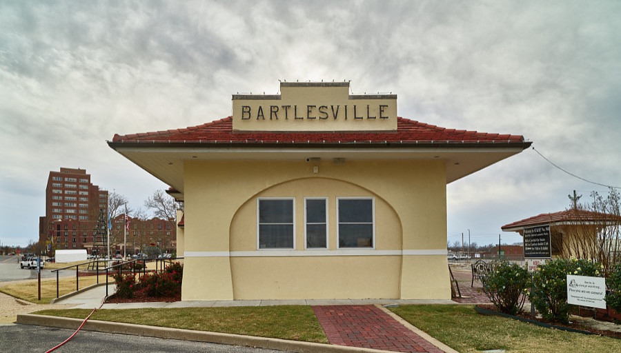 Union Depot train station in Bartlesville, Oklahoma