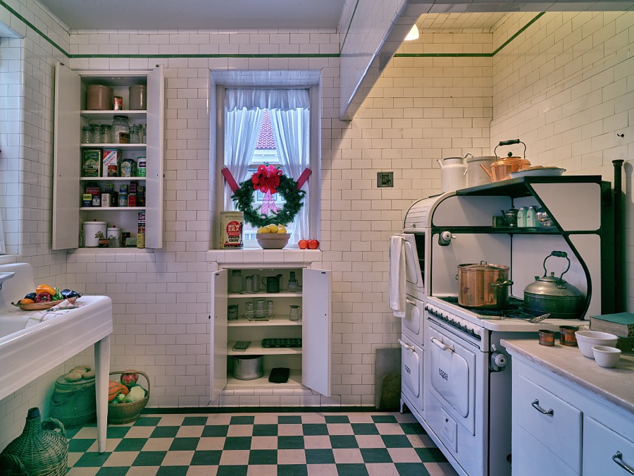 Kitchen of the Frank Phillips Home in Bartlesville, Oklahoma