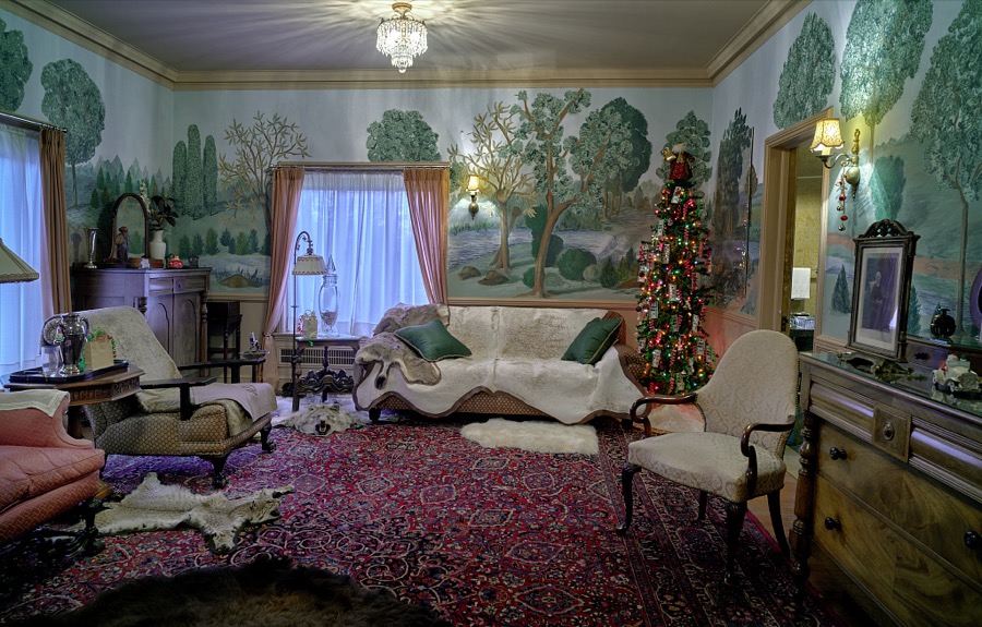 Frank Phillips's bedroom at the Phillips Home in Bartlesville, Oklahoma