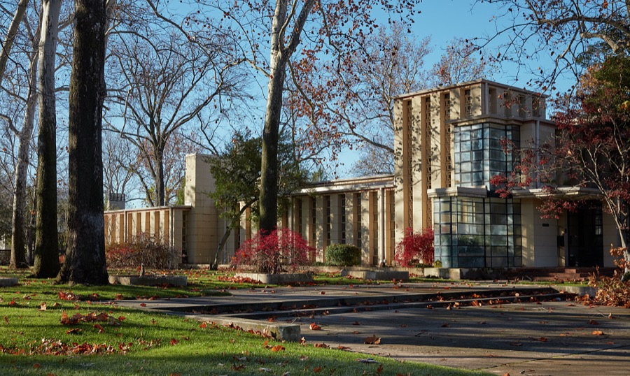 View of Westhope, the Richard Lloyd Jones House, Tulsa, Oklahoma