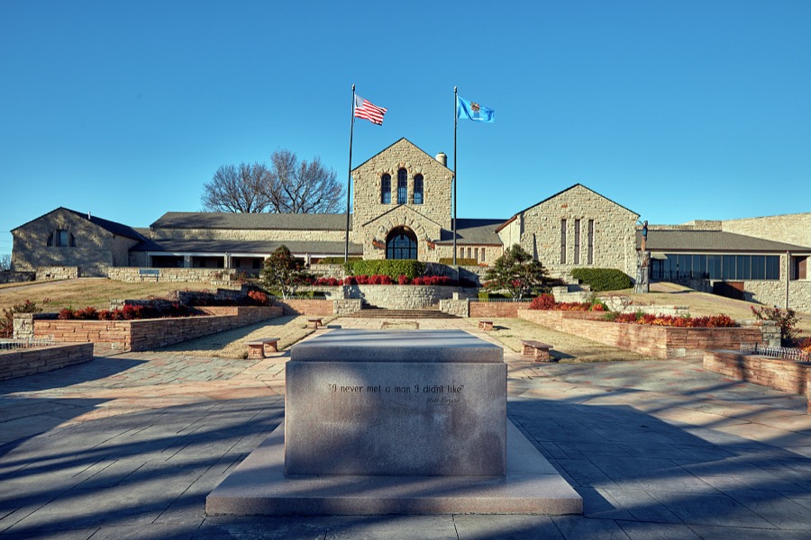The Will Rogers Memorial Museum in Claremore, Oklahoma