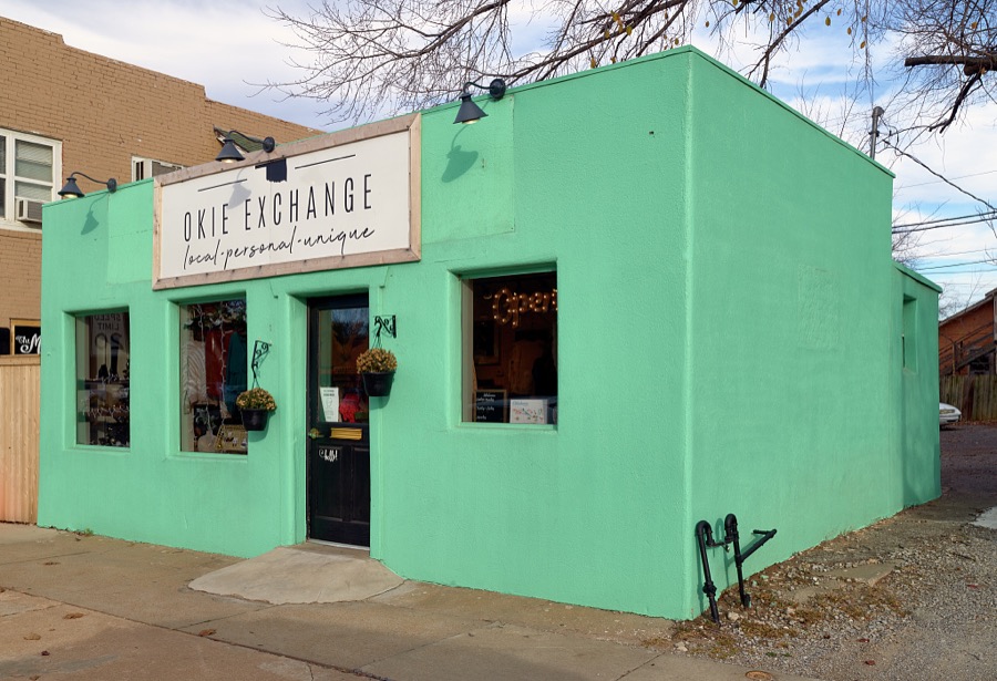 The Okie Exchange boutique in Stillwater, Oklahoma