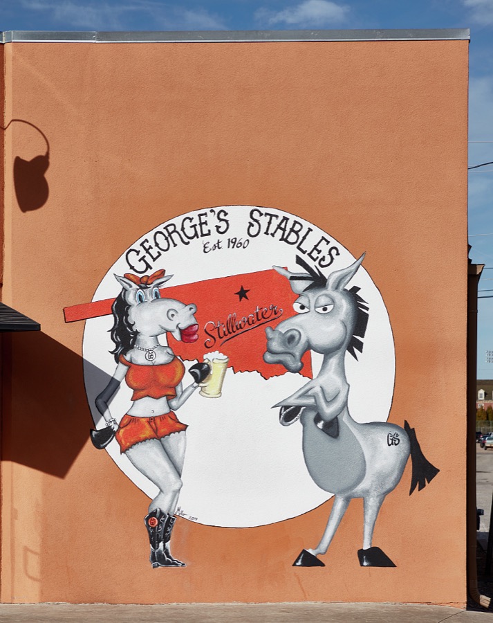 We're pretty sure that George doesn't own even one stable, let alone several
