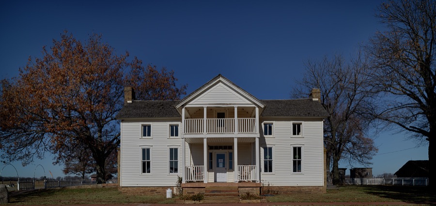 The Will Rogers Birth Home site, near Oologah, Oklahoma