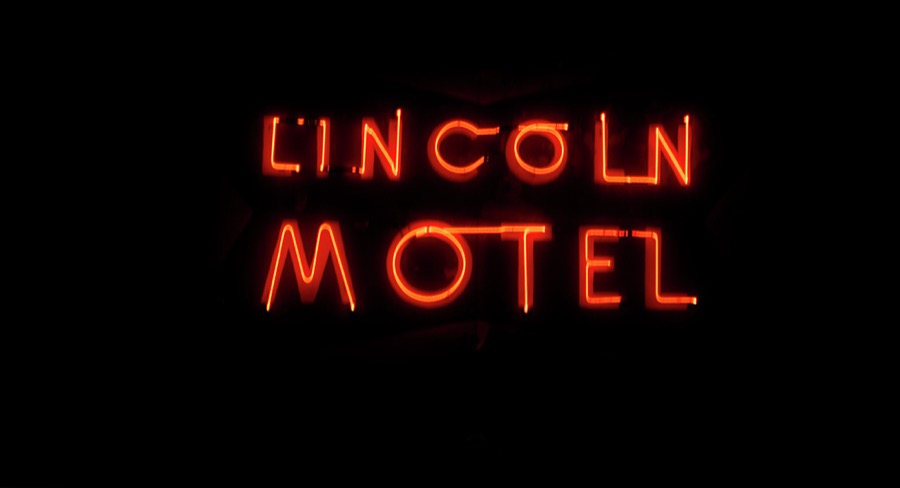 Neon sign for the vintage Lincoln Motel, a landmark in Chandler, Oklahoma, along old U.S. Highway 66, the historic "Mother Road" that extended (and still does, in pieces) from Chicago, Illinois, to Santa Monica, California