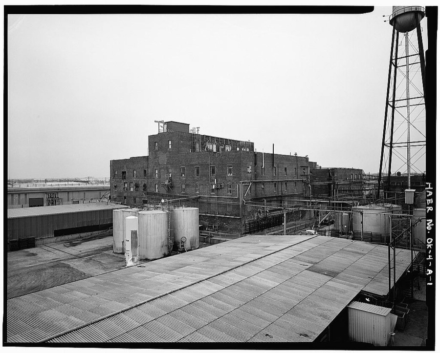 Wilson's Oil House, Lard Refinery, & Edible Fats Factory, Lard Refinery, 2801 Southwest Fifteenth Street, Oklahoma City, Oklahoma County, OK