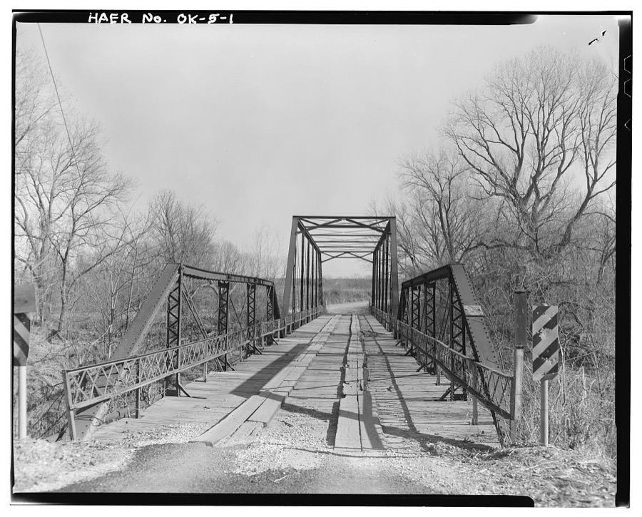 Hominy Creek Bridge, Spanning Hominy Creek, Hominy, Osage County, OK