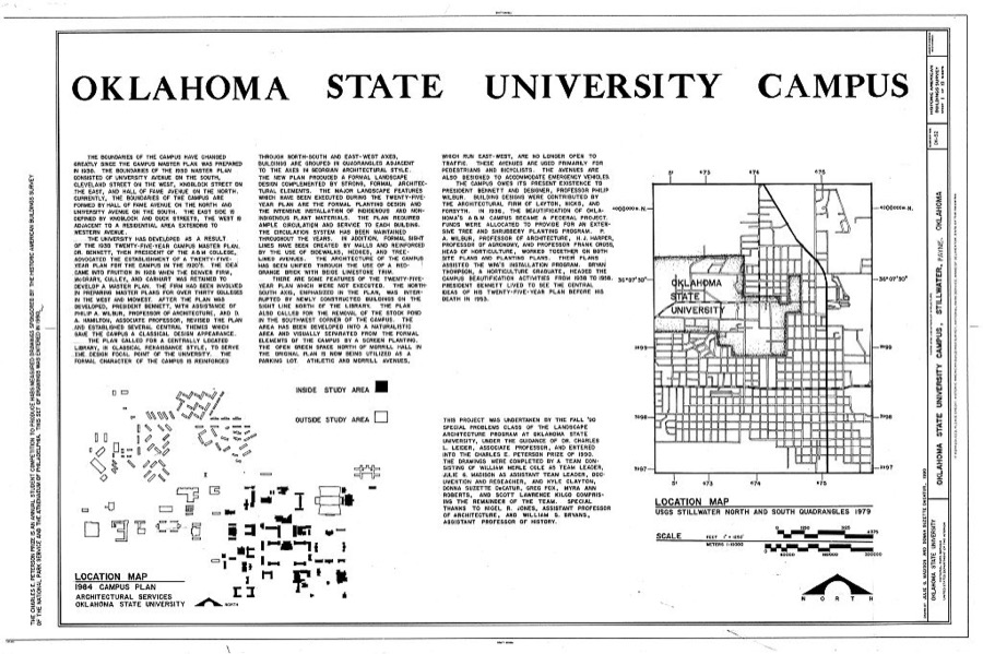 Oklahoma State University Campus, Stillwater, Payne County, OK
