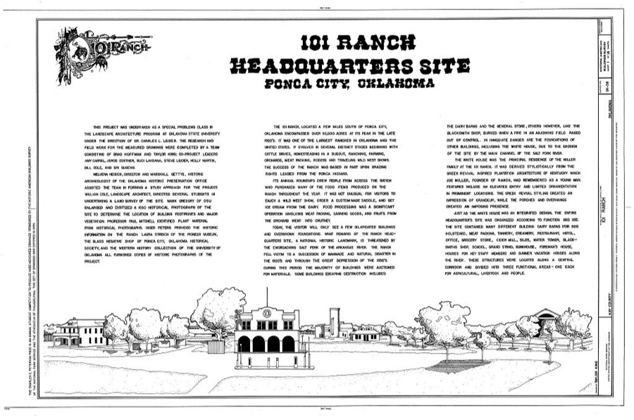101 Ranch, State Highway 156 between Ponca City & Marland, Ponca City, Kay County, OK