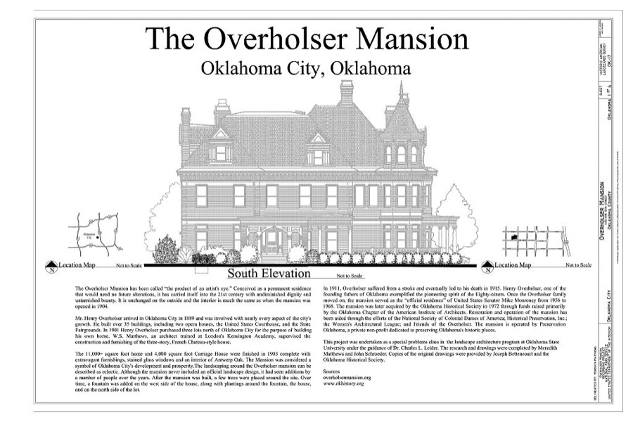 Henry Overholser Mansion, 405 15th Street, Northwest, Oklahoma City, Oklahoma County, OK