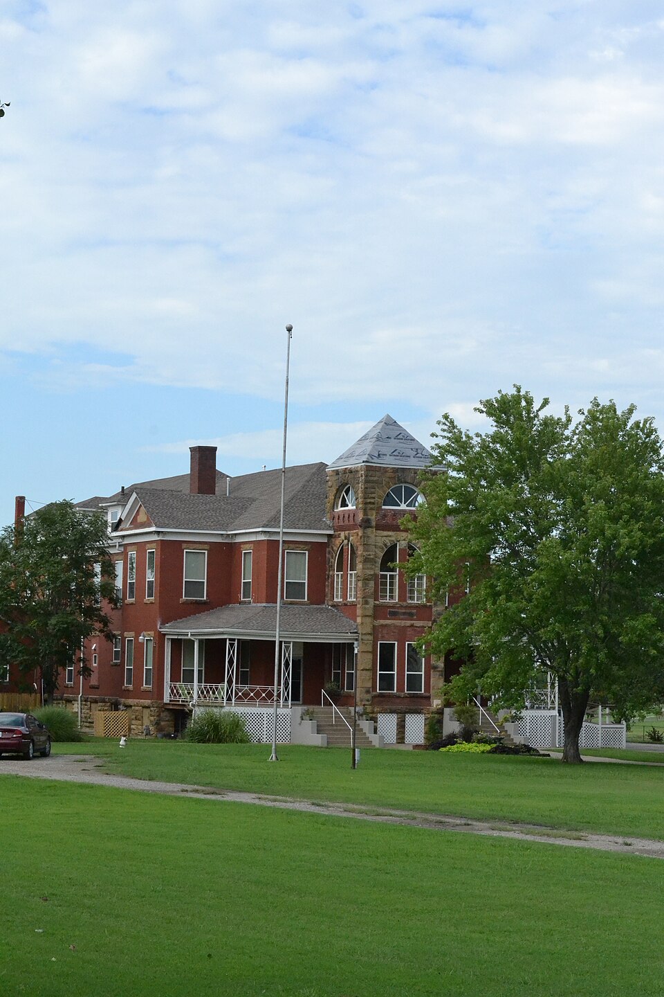 Photograph of Oklahoma Odd Fellows Home at Checotah
