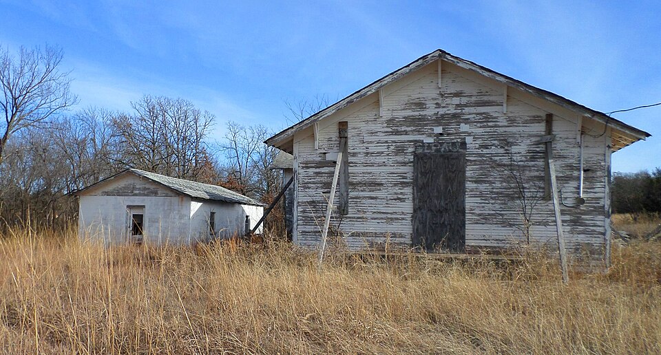 Photograph of St. Paul Baptist Church and Cemetery