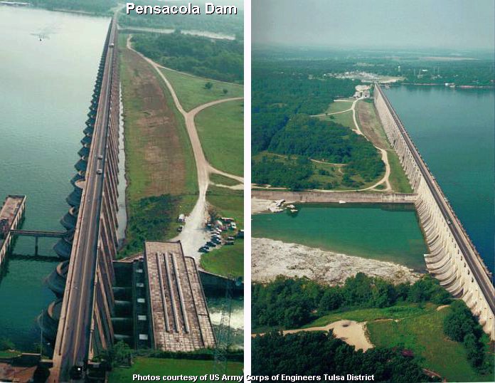 Photograph of Pensacola Dam