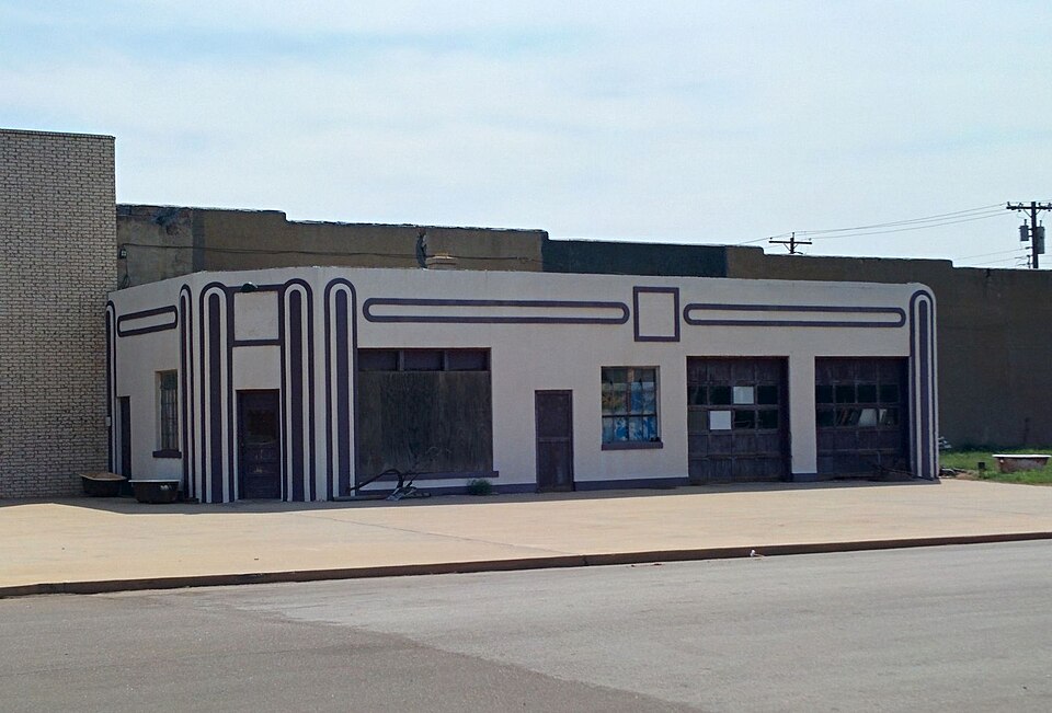 Photograph of Sayre Champlin Service Station