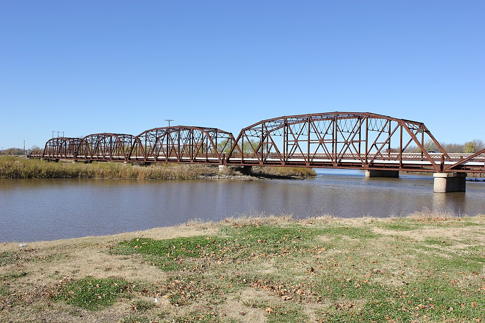 Photograph of North Canadian River Bridge