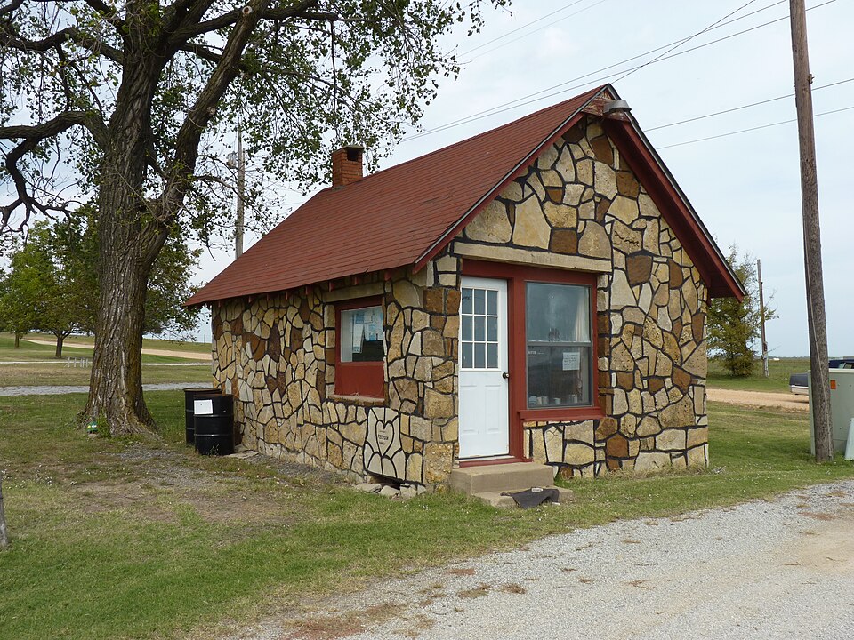 Photograph of McDougal Filling Station