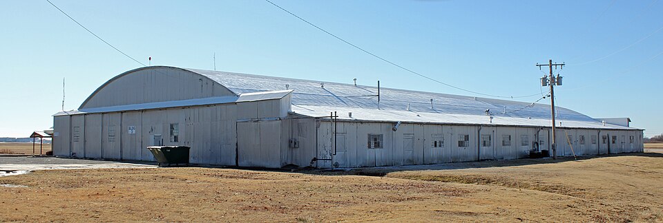 Photograph of Darr School of Aeronautics Hangar No. 3