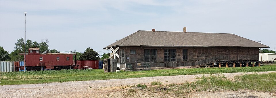 Photograph of Vici M-K-T Depot