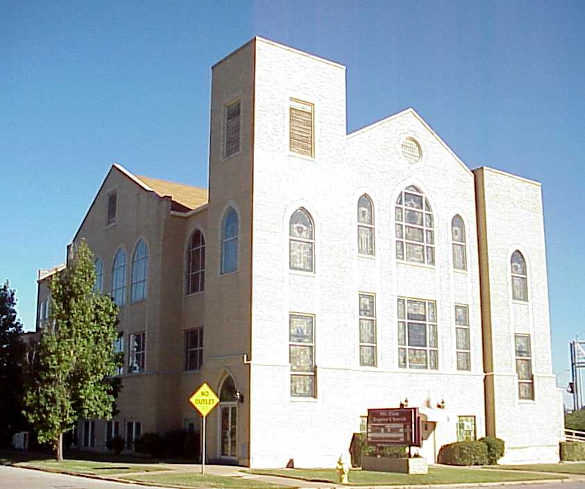 Photograph of Mount Zion Baptist Church