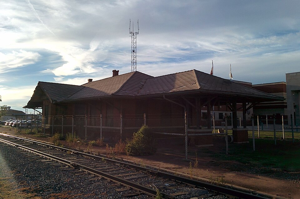Photograph of Wichita Falls & Northwestern Railroad Passenger Depot