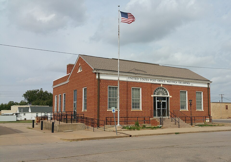 Photograph of United States Post Office Watonga