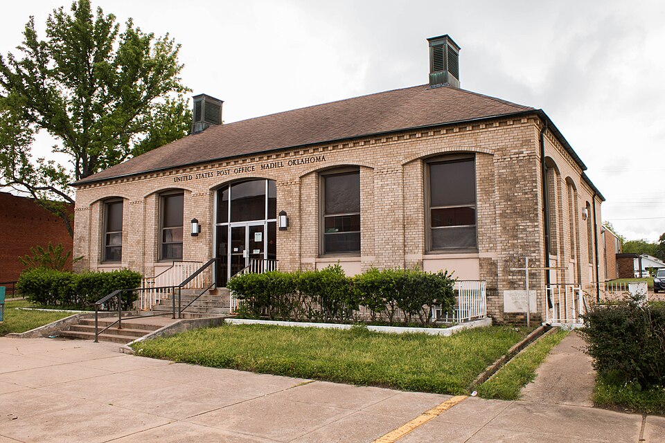 Photograph of United States Post Office Madill