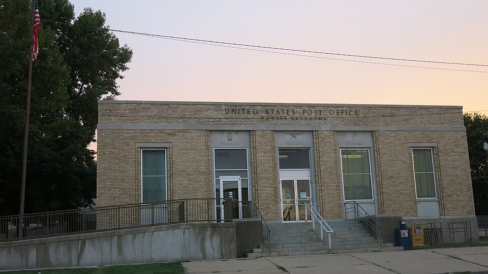 Photograph of United States Post Office Nowata