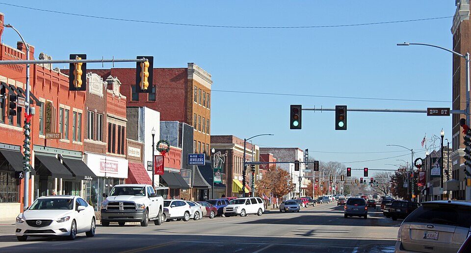 Photograph of Downtown Ponca City Historic District