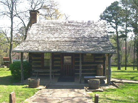 Photograph of Sequoyah's Cabin