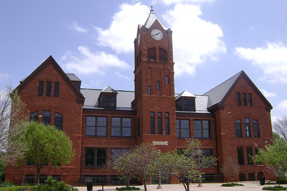 Photograph of Old North Tower, University of Central Oklahoma