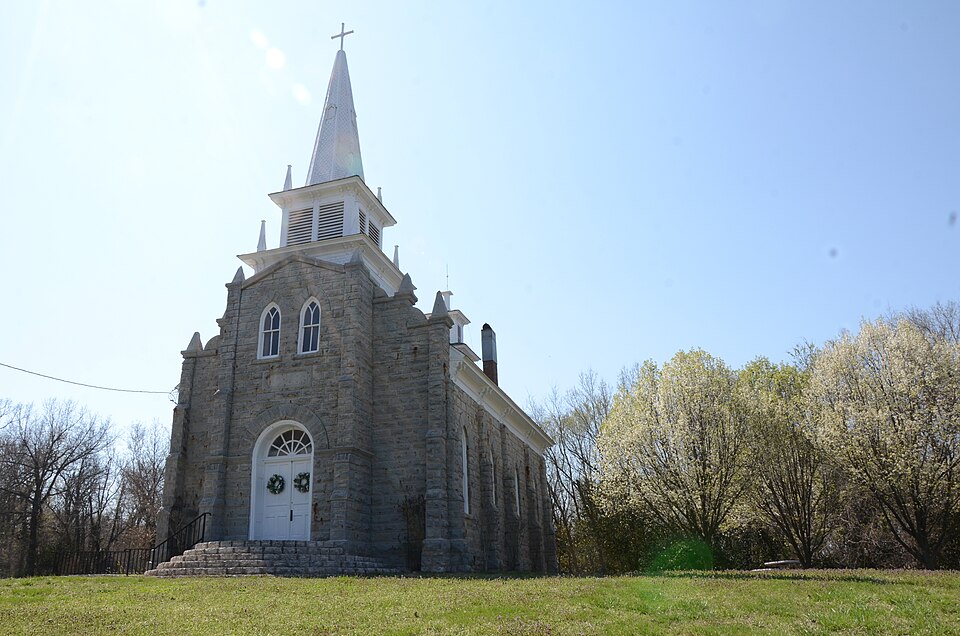 Photograph of Splitlog Church