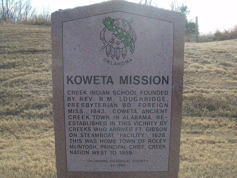 Photograph of Koweta Mission Site