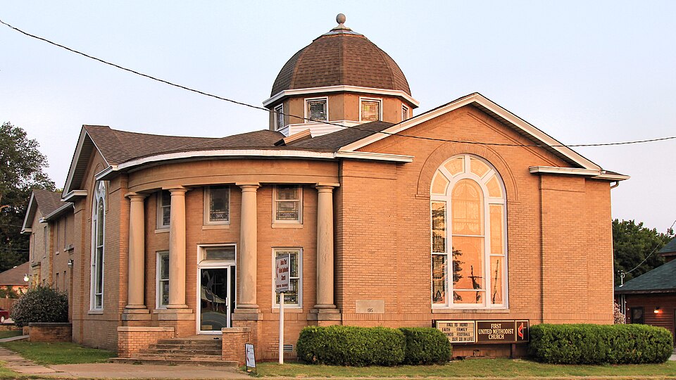 Photograph of First Methodist Church Building