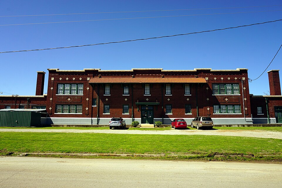 Photograph of Hugo Frisco Railroad Depot