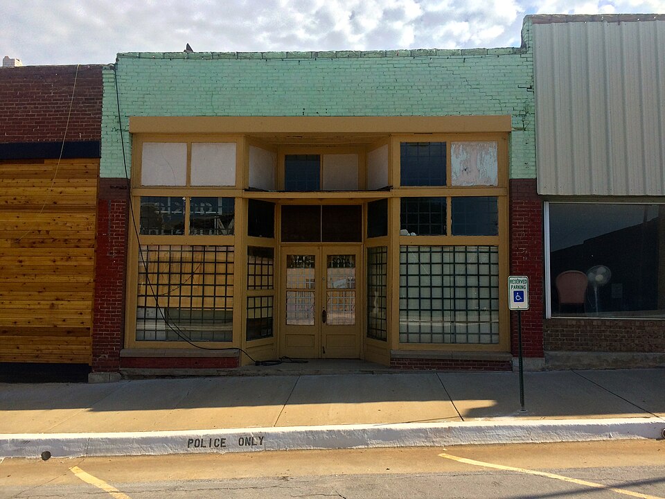Photograph of Engels' Dry Goods Store