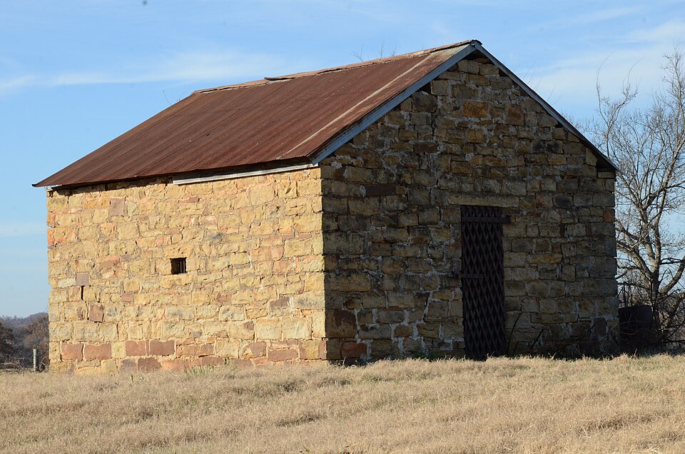 Photograph of Skullyville County Jail
