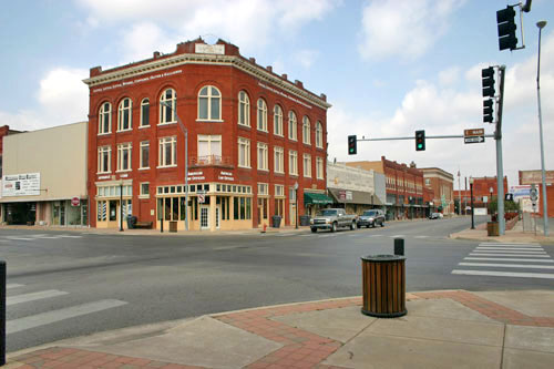 Photograph of Ardmore Historic Commercial District