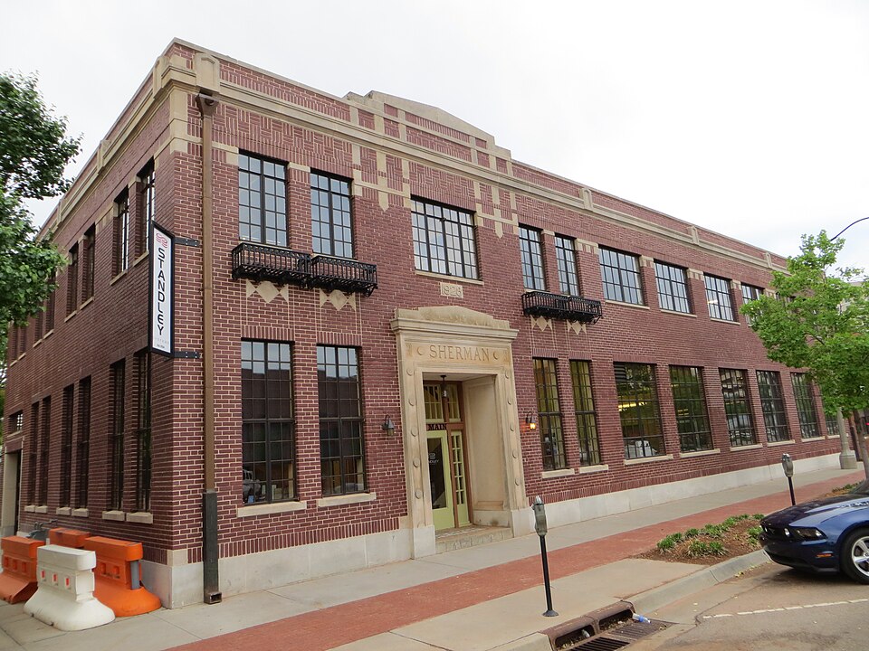 Photograph of Sherman Machine and Iron Works Building