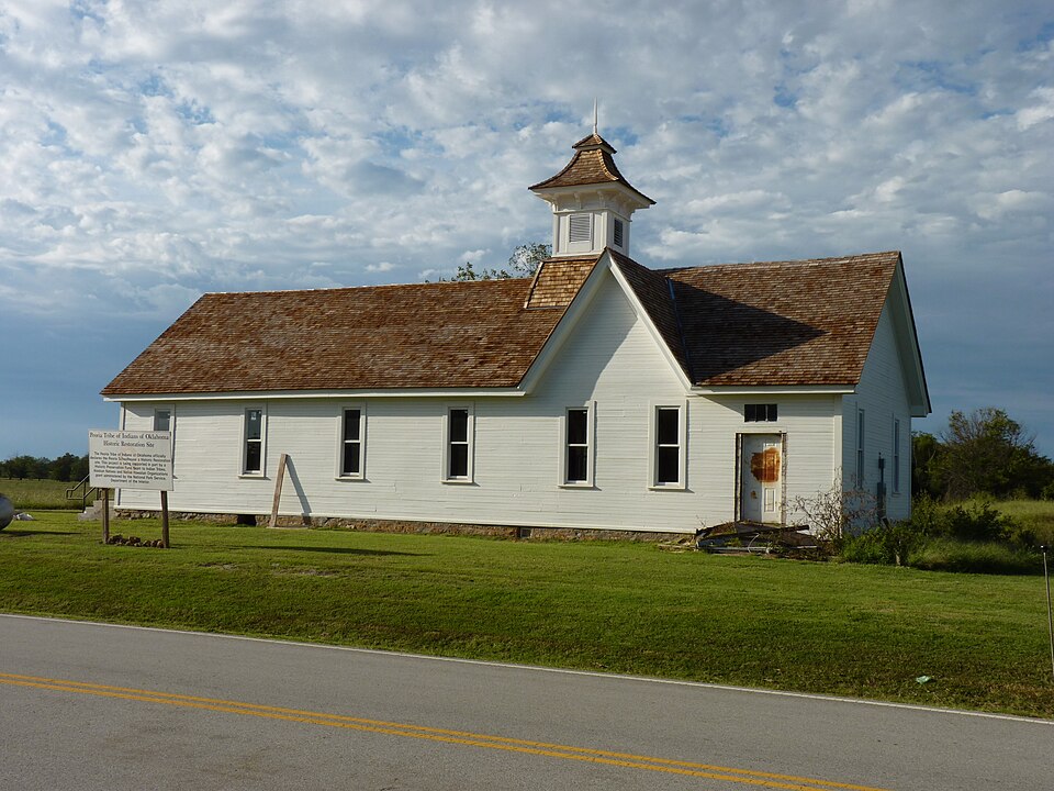 Photograph of Peoria Indian School