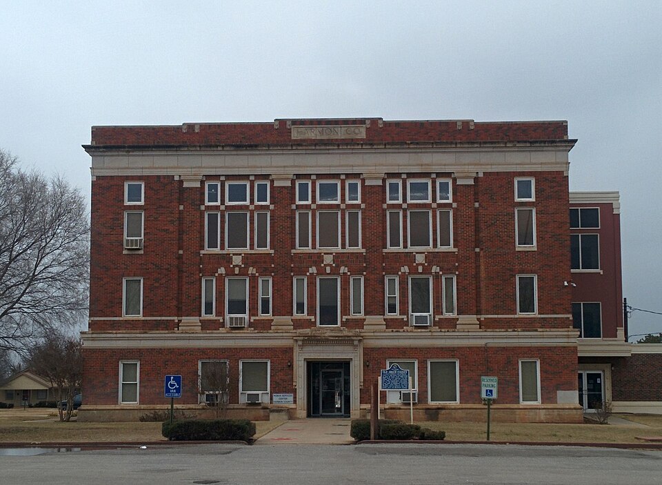Photograph of Harmon County Courthouse