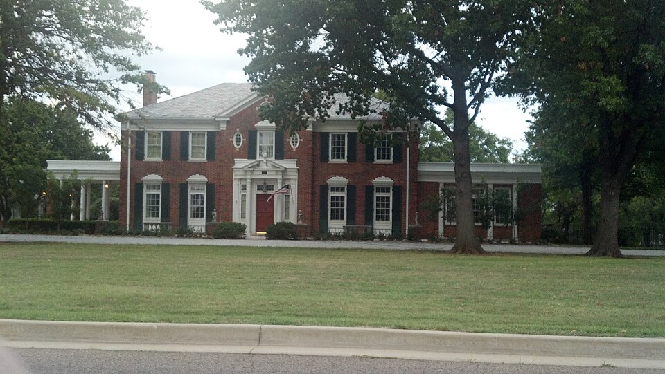 Photograph of H. T. Douglas Mansion and Garage