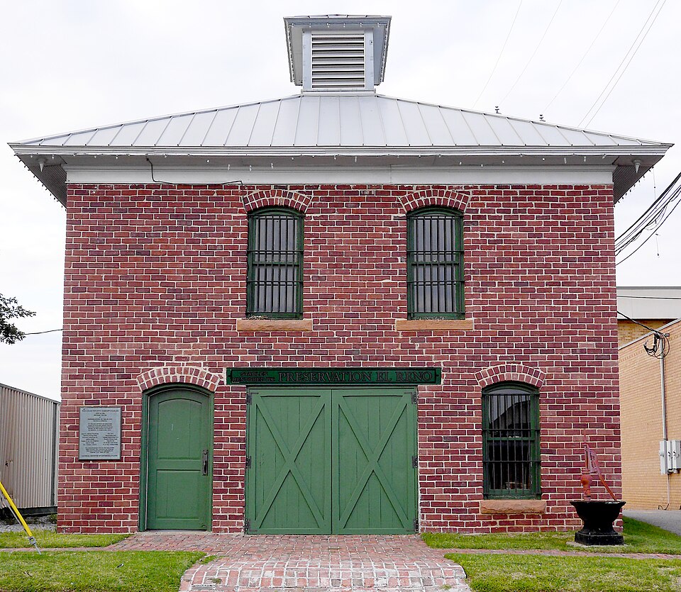 Photograph of Canadian County Jail and Stable